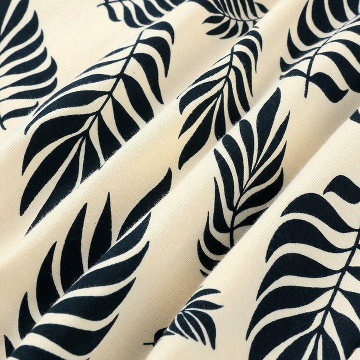 Leave Print Sleep Suit