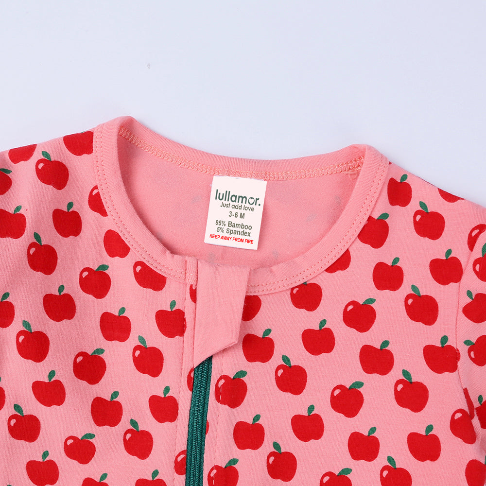 Red Apple Sleep Suit