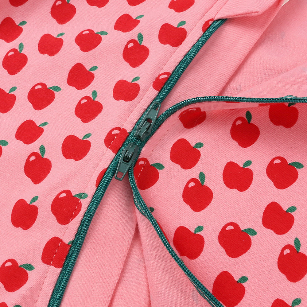 Red Apple Sleep Suit