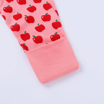 Red Apple Sleep Suit