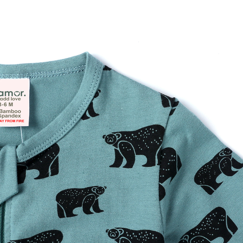Black Bear Sleep Suit