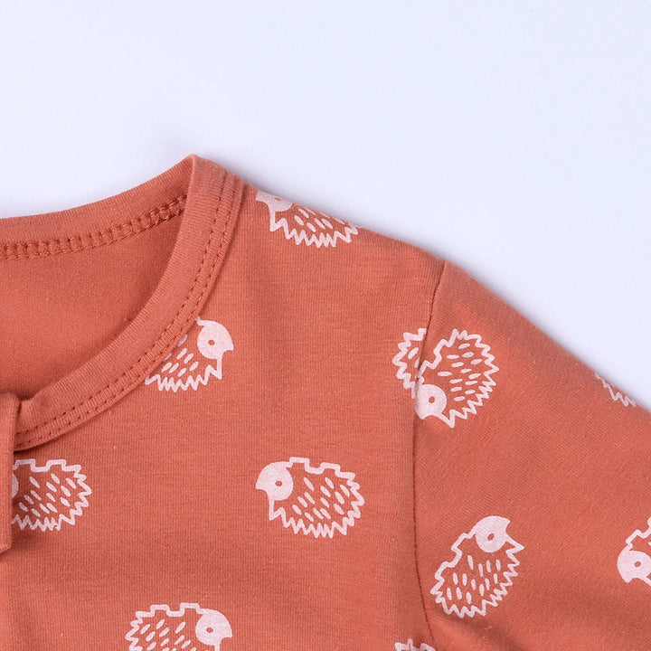 Hedgehog Print Sleep Suit