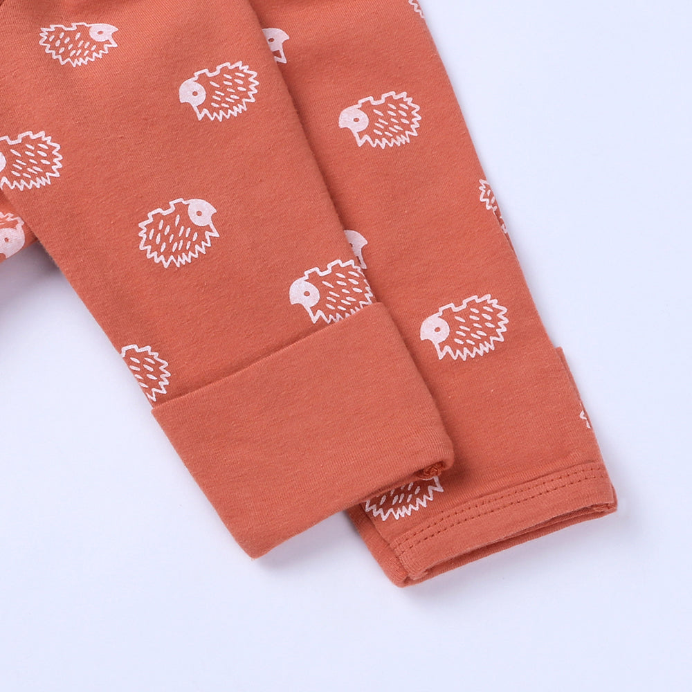 Hedgehog Print Sleep Suit