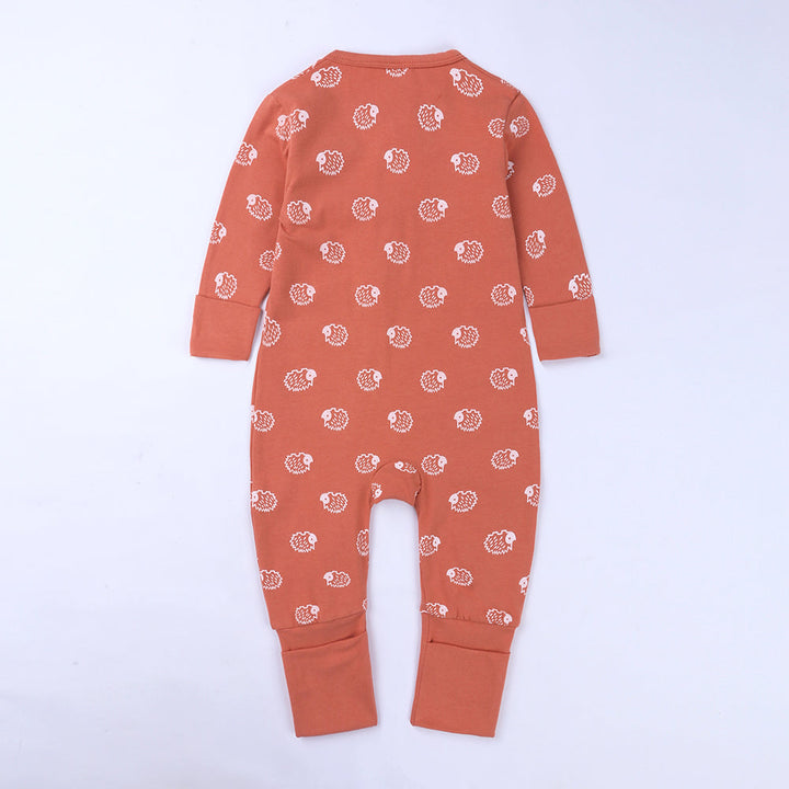 Hedgehog Print Sleep Suit