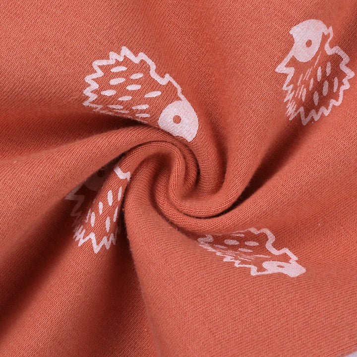 Hedgehog Print Sleep Suit