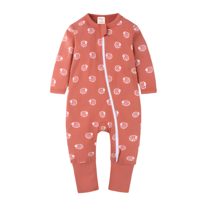 Hedgehog Print Sleep Suit