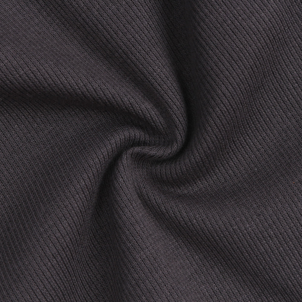 Charcoal Ribbed Sleepsuit