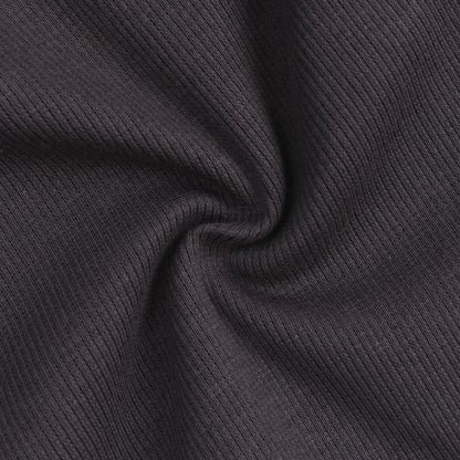 Charcoal Ribbed Sleepsuit