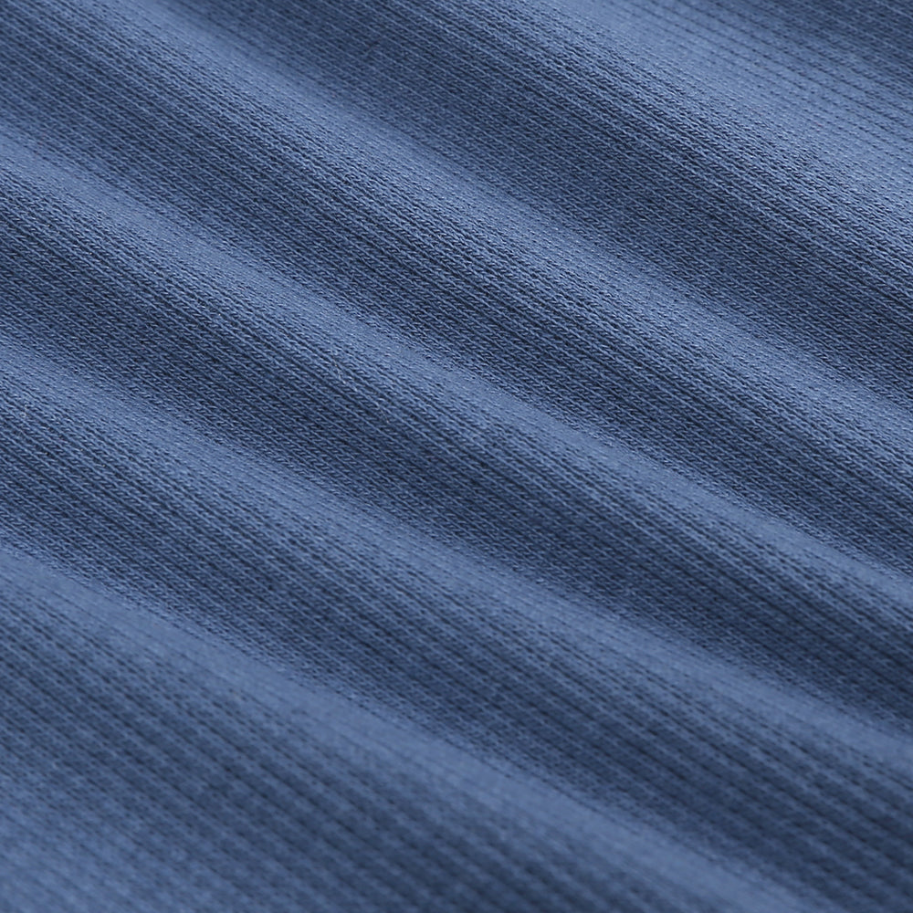 Midnight Blue Ribbed Sleepsuit