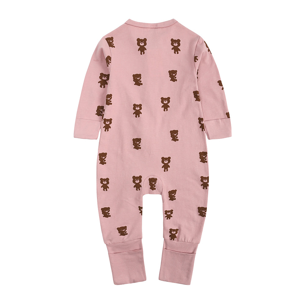 Bear Print Sleep Suit