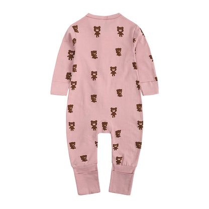 Bear Print Sleep Suit