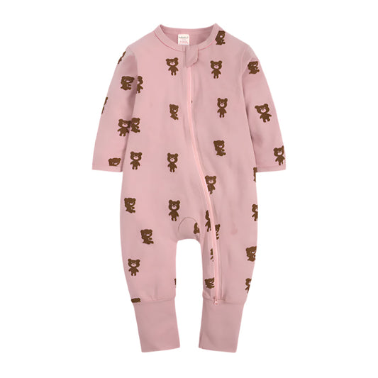 Bear Print Sleep Suit