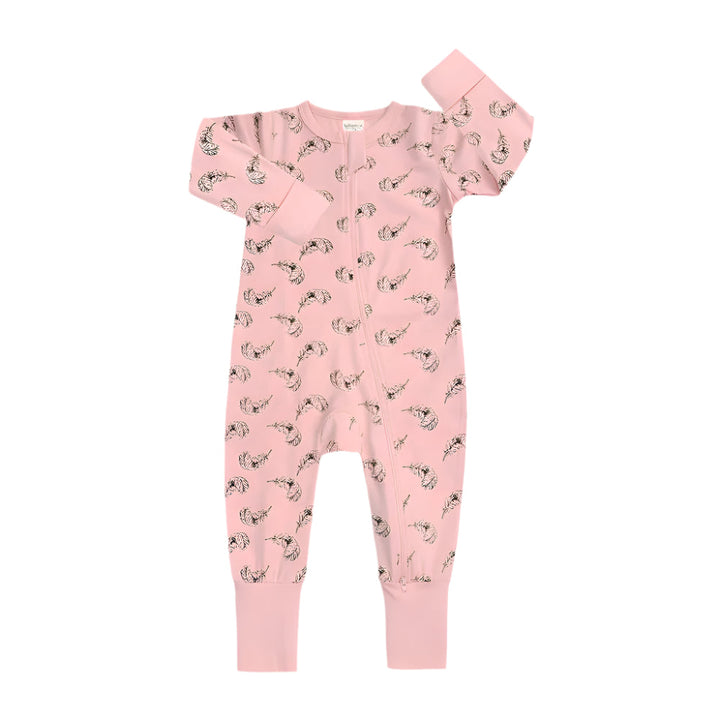 Feather Print Sleep Suit
