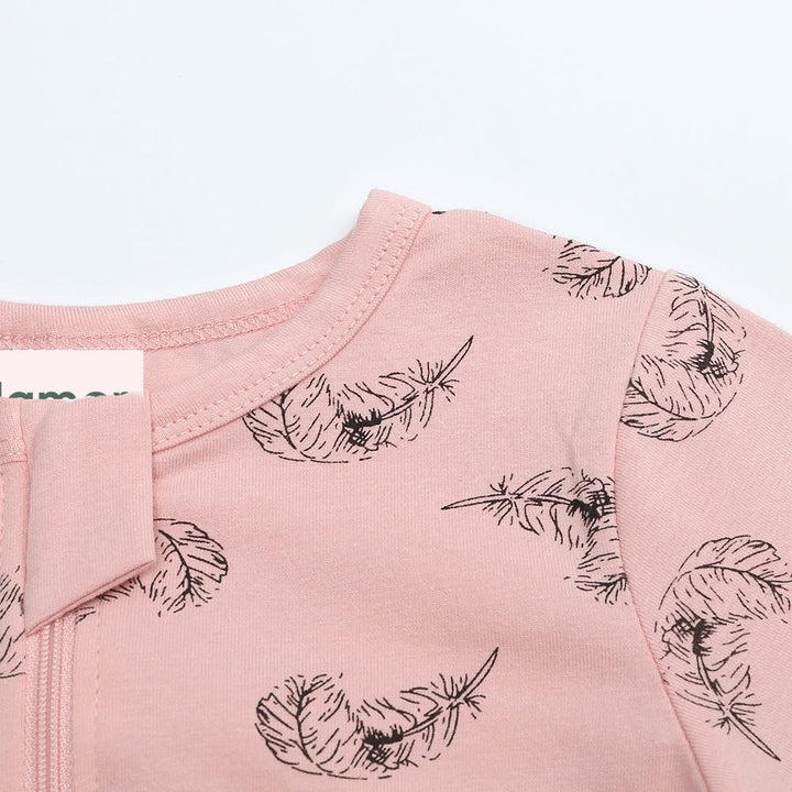 Feather Print Sleep Suit
