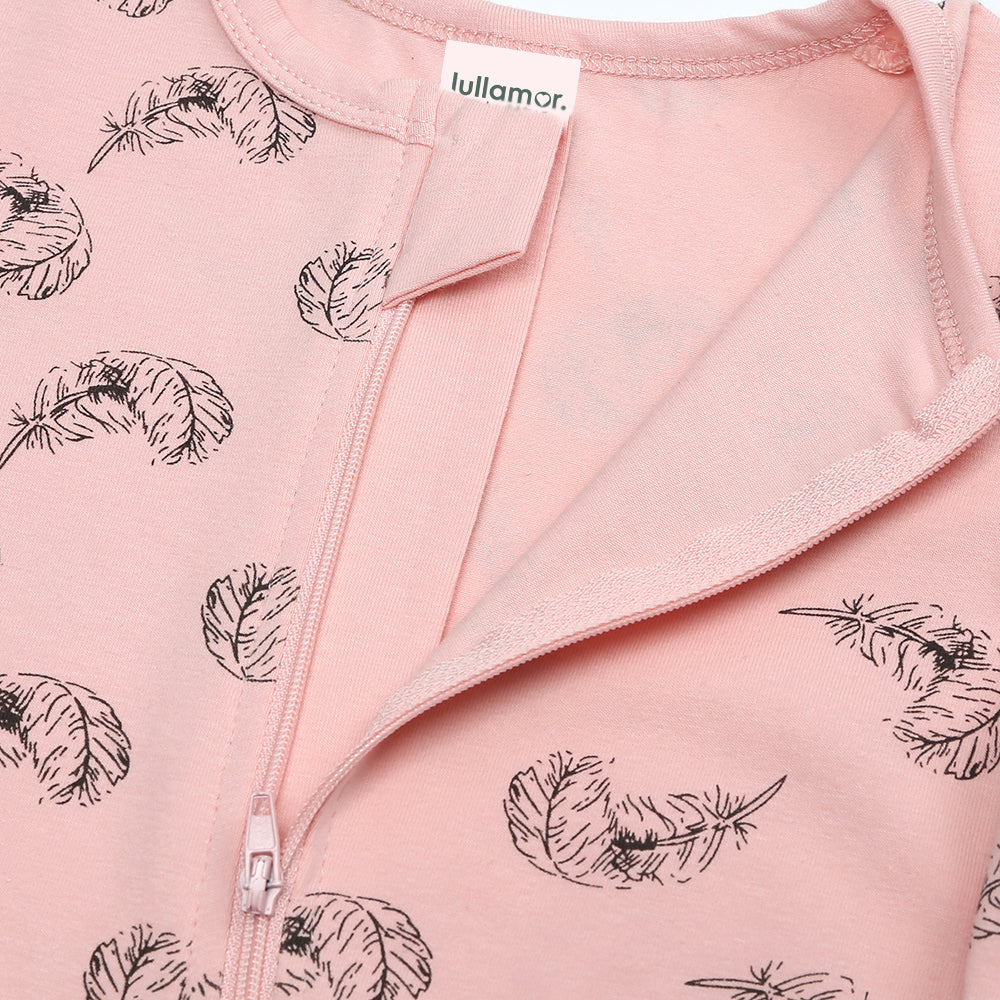Feather Print Sleep Suit