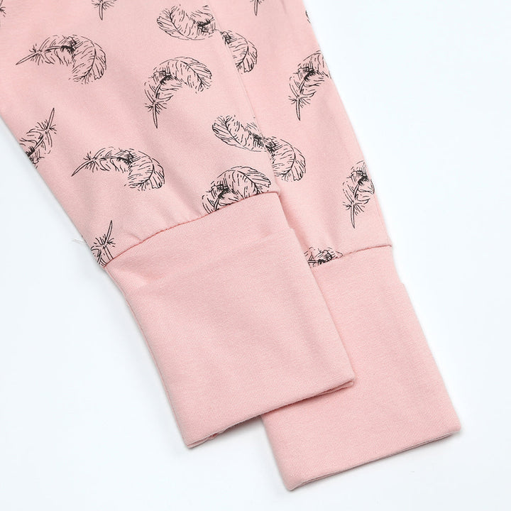 Feather Print Sleep Suit