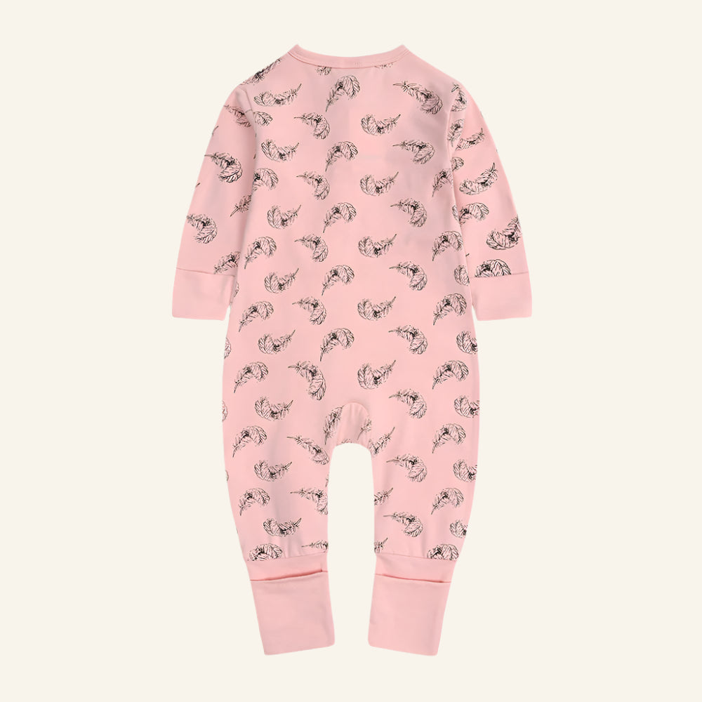 Feather Print Sleep Suit