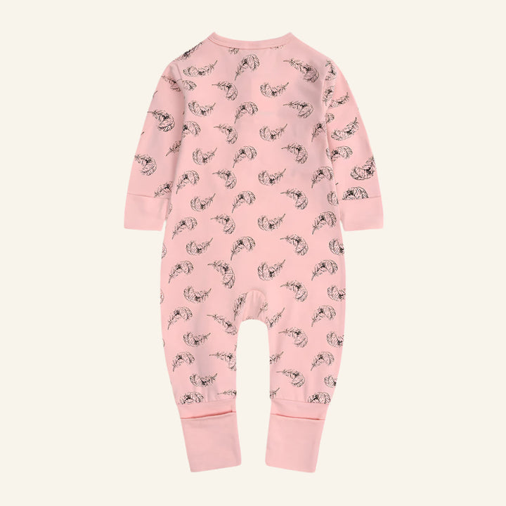 Feather Print Sleep Suit