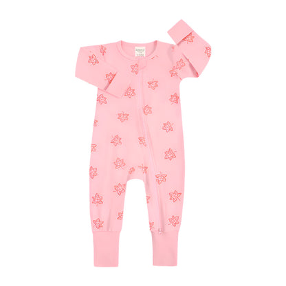 Leaf Print Sleep Suit