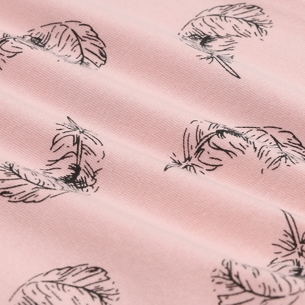 Feather Print Sleep Suit