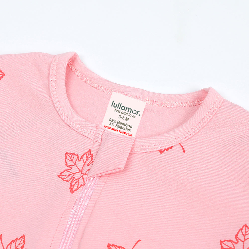 Leaf Print Sleep Suit