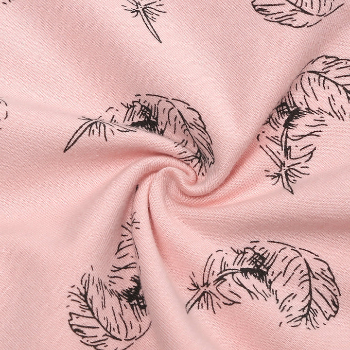 Feather Print Sleep Suit