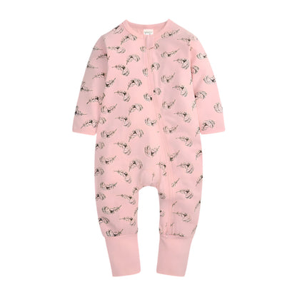 Feather Print Sleep Suit