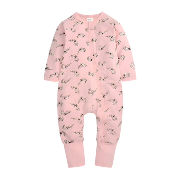 Feather Print Sleep Suit