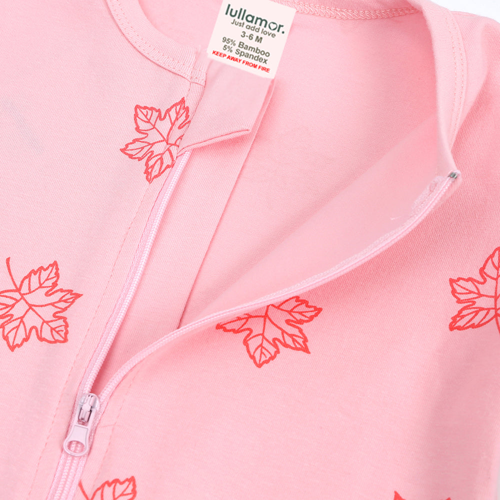 Leaf Print Sleep Suit