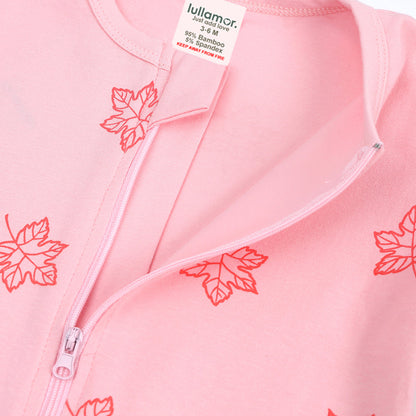 Leaf Print Sleep Suit