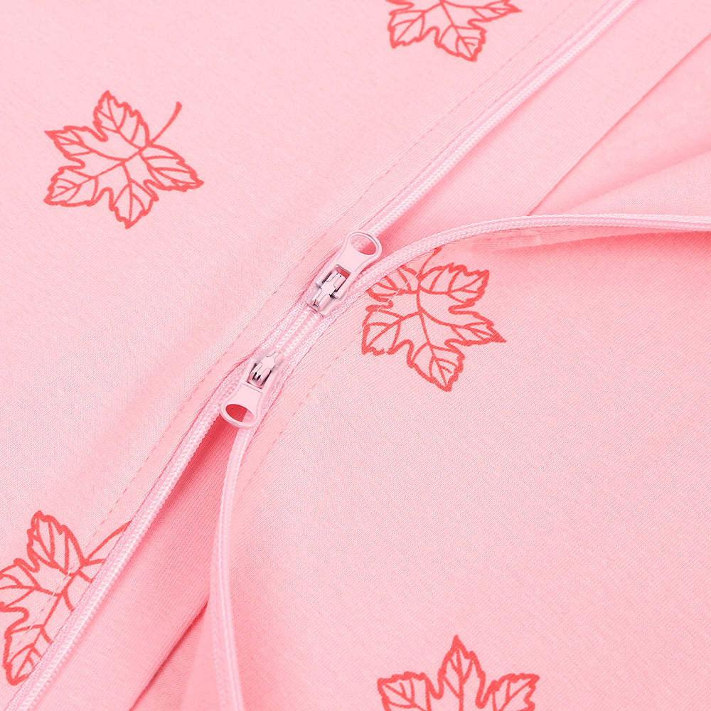 Leaf Print Sleep Suit