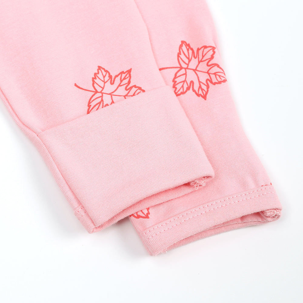 Leaf Print Sleep Suit