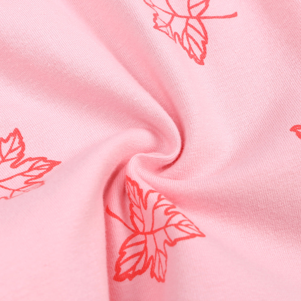 Leaf Print Sleep Suit