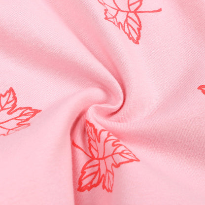 Leaf Print Sleep Suit