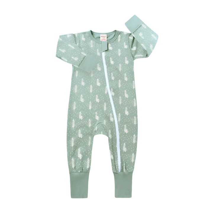 Tree Print Sleepsuit
