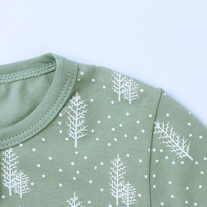 Tree Print Sleepsuit