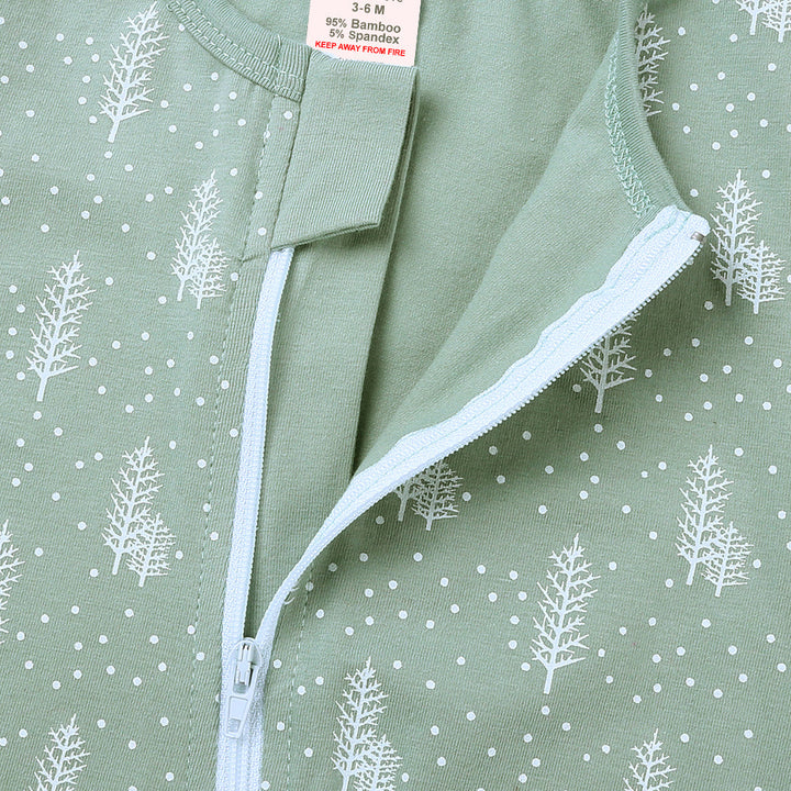 Tree Print Sleepsuit