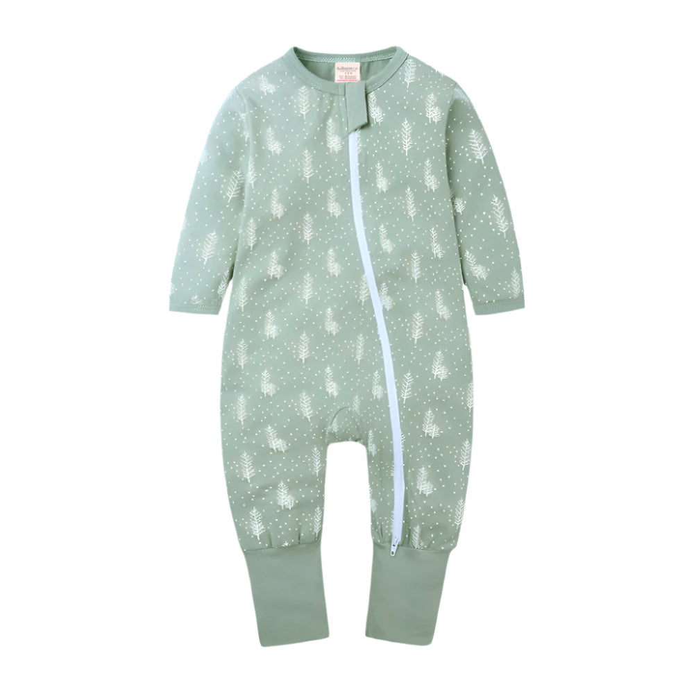Tree Print Sleepsuit