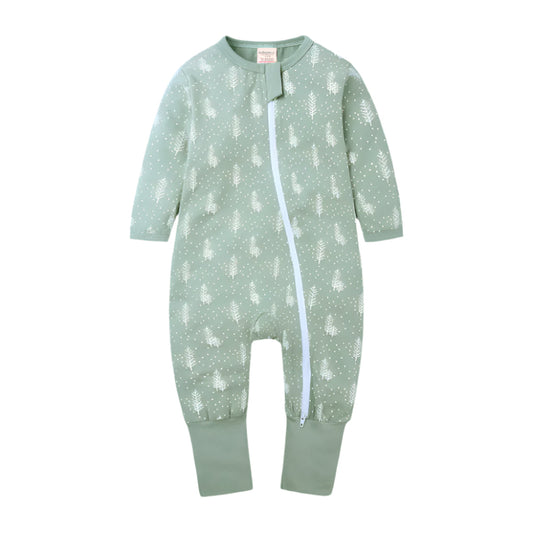 Tree Print Sleepsuit