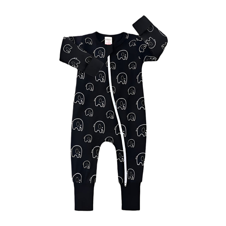 Elephant Print Sleep Suit