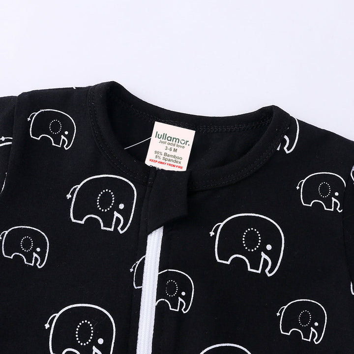 Elephant Print Sleep Suit
