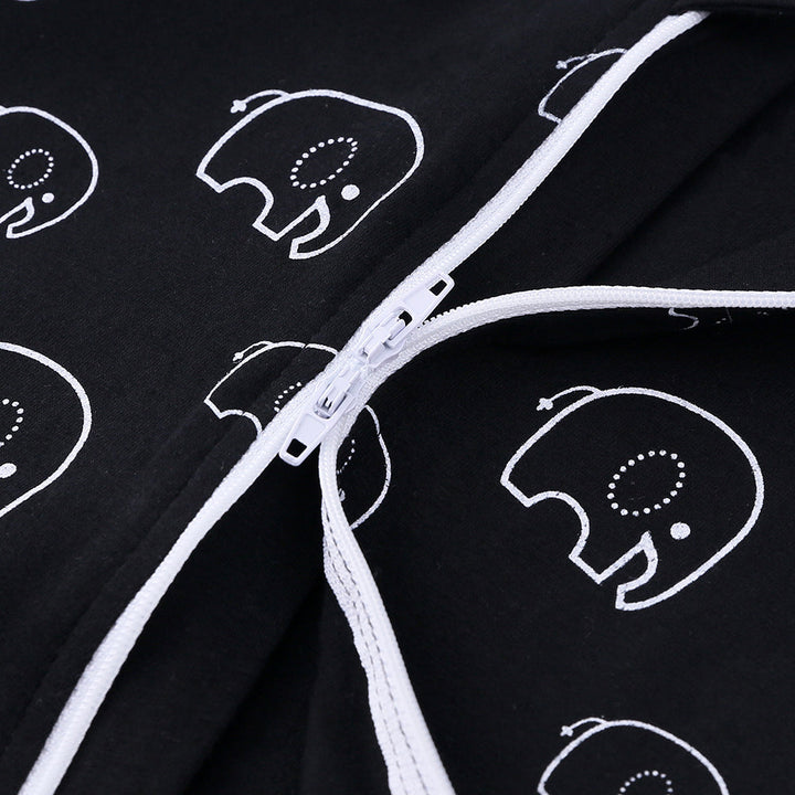 Elephant Print Sleep Suit