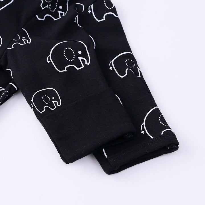 Elephant Print Sleep Suit
