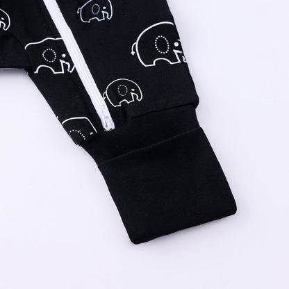 Elephant Print Sleep Suit