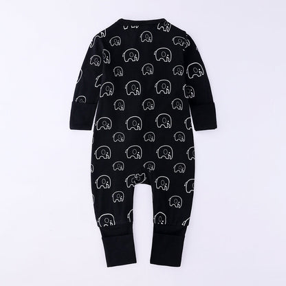 Elephant Print Sleep Suit