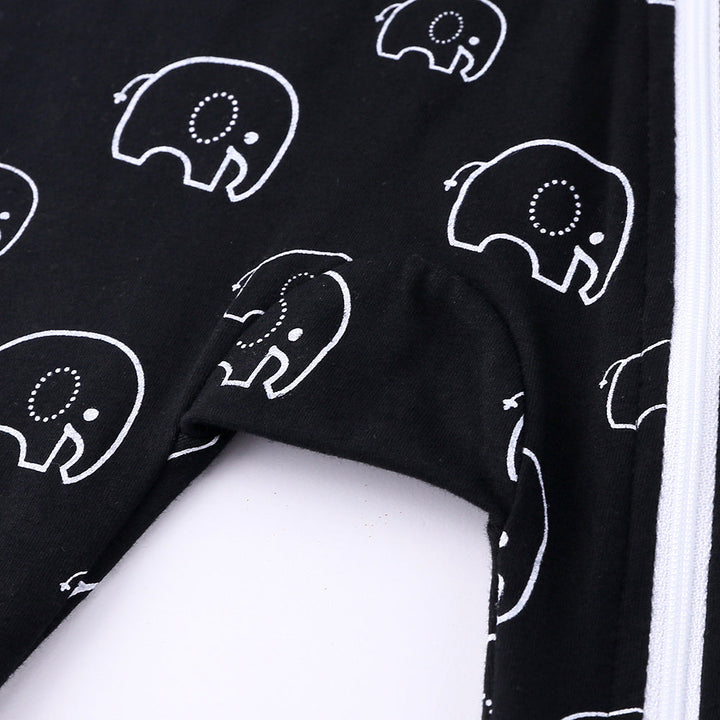 Elephant Print Sleep Suit