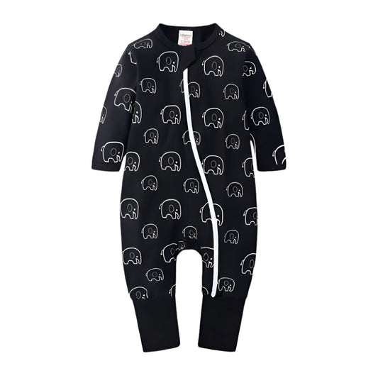 Elephant Print Sleep Suit