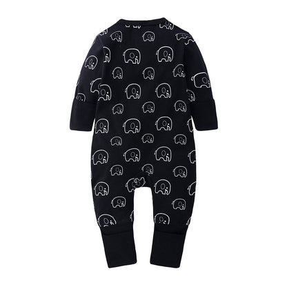 Elephant Print Sleep Suit