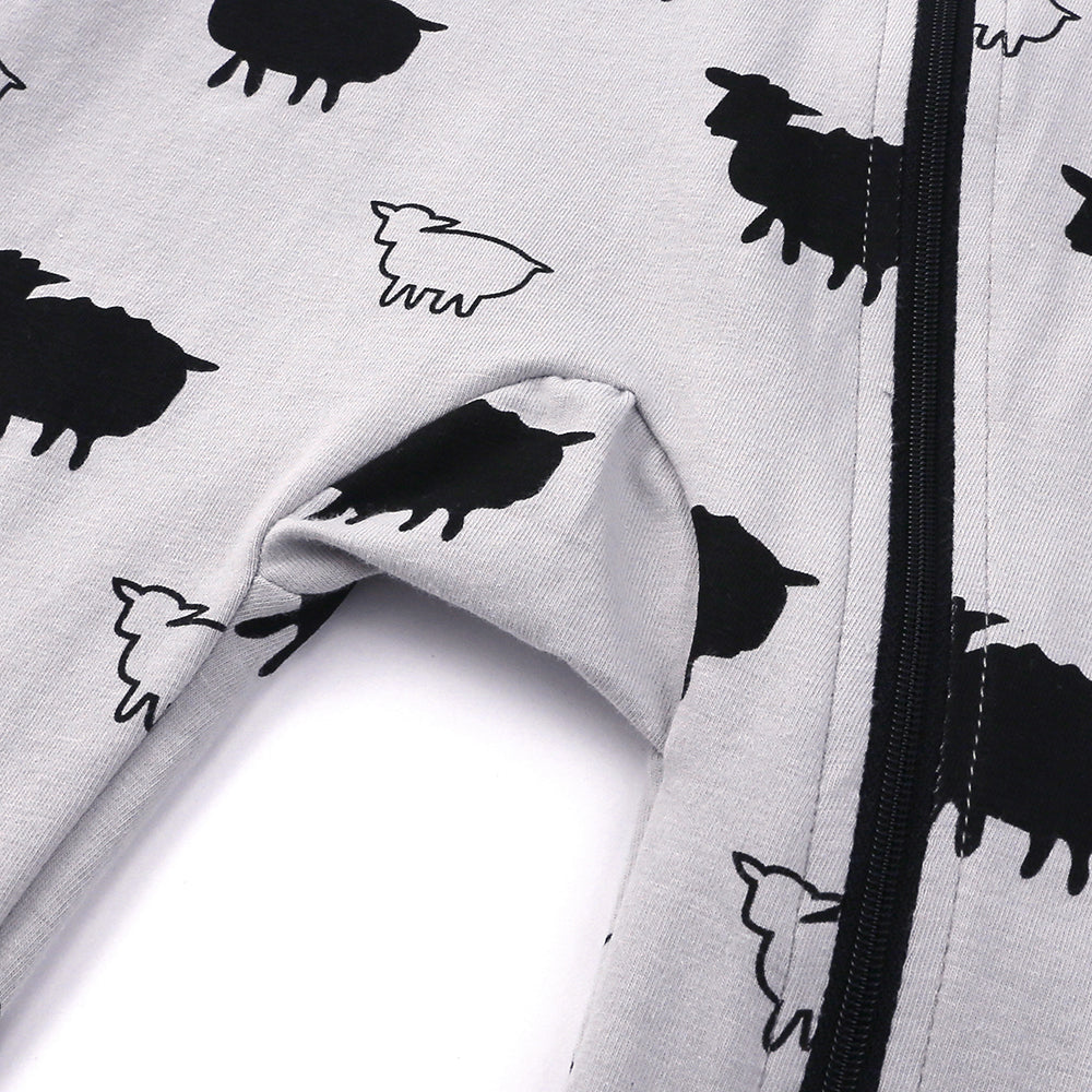 Sheep Print Sleep Suit