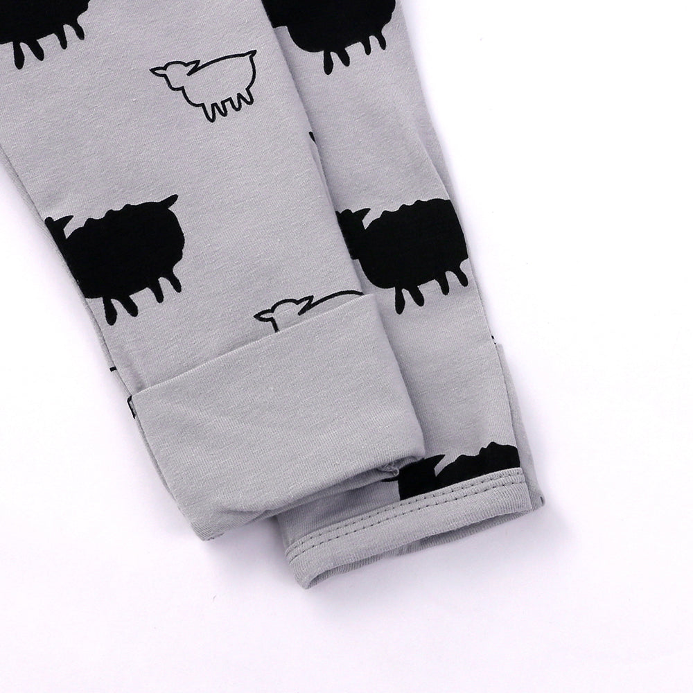 Sheep Print Sleep Suit
